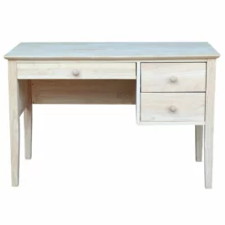 International Concepts Brooklyn Unfinished Writing Desk -CYMAX Sales 1906459 10 L