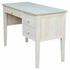International Concepts Brooklyn Unfinished Writing Desk -CYMAX Sales 1906459 12 L