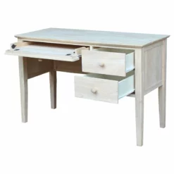 International Concepts Brooklyn Unfinished Writing Desk -CYMAX Sales 1906459 14 L