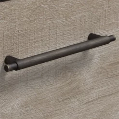 Key West L Desk With Lateral File Cabinet In White And Gray - Engineered Wood -CYMAX Sales 1922387 11 L