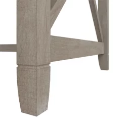 Key West L Desk With Lateral File Cabinet In White And Gray - Engineered Wood -CYMAX Sales 1922387 13 L