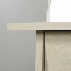 Sauder Trestle Executive Desk In Vintage Oak -CYMAX Sales 1922469 15 L