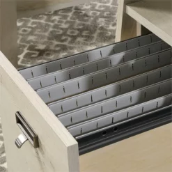 Sauder Trestle Executive Desk In Vintage Oak -CYMAX Sales 1922469 17 L