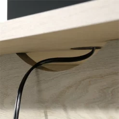 Sauder Trestle Executive Desk In Vintage Oak -CYMAX Sales 1922469 21 L