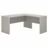 Office By Kathy Ireland Echo L Shaped Desk In Gray Sand - Engineered Wood -CYMAX Sales 1924981 L
