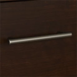 Somerset 72W Desk With Hutch And Bookcase In Platinum Gray - Engineered Wood -CYMAX Sales 1925055 2 L