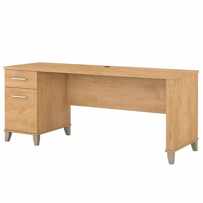 Bush Furniture Somerset 72W Office Desk With Drawers In Ash Gray 15 Bush Furniture Somerset 72W Office Desk With Drawers In Ash Gray - Image 13