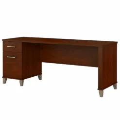 Bush Furniture Somerset 72W Office Desk With Drawers In Storm Gray 25 Bush Furniture Somerset 72W Office Desk With Drawers In Storm Gray -CYMAX Sales 1925065 1 L 1