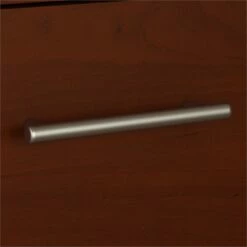 Somerset 72W Office Desk With Drawers In Fresh Walnut - Engineered Wood -CYMAX Sales 1925065 3 L