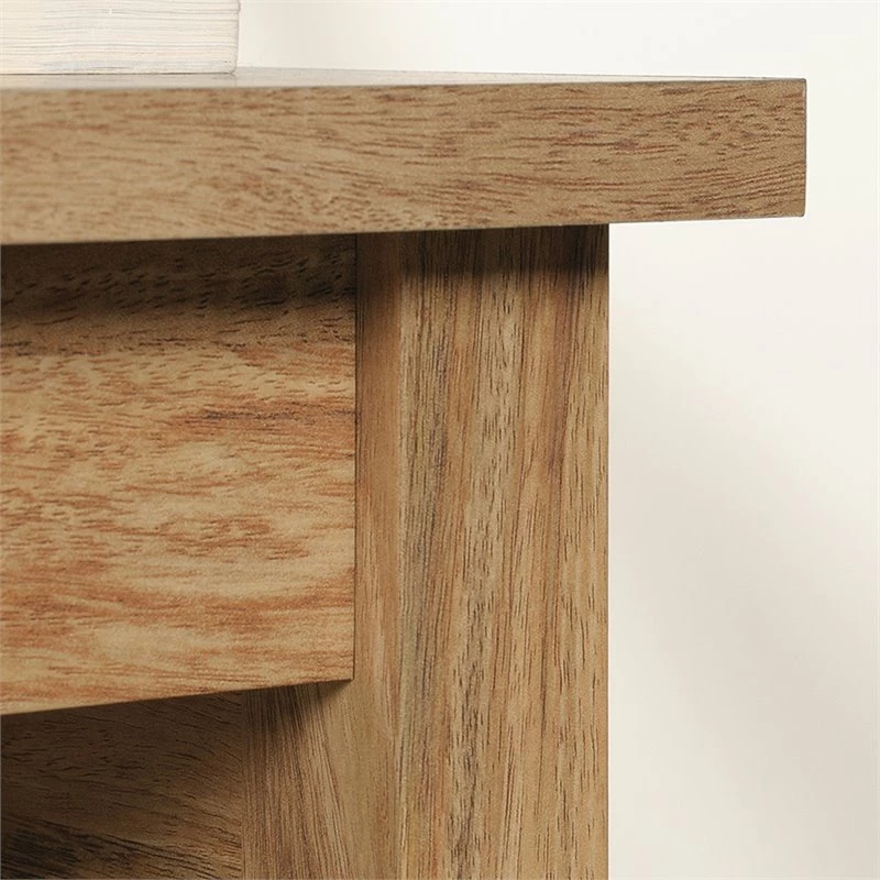 Sauder Cannery Bridge Engineered Wood L Shaped Desk In Sindoori Mango/Natural 9 Sauder Cannery Bridge Engineered Wood L Shaped Desk In Sindoori Mango/Natural - Image 7