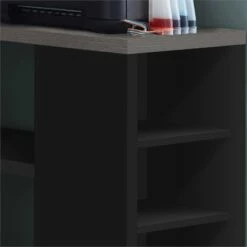 Computer Desk Home Office Corner L Shape Work Laptop Laminate Beige 27 Computer Desk Home Office Corner L Shape Work Laptop Laminate Beige -CYMAX Sales 1940016 2 L