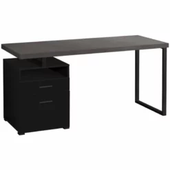 Computer Desk Home Office Laptop Storage Drawers 48"L Work Metal White -CYMAX Sales 1940022 L