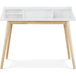 Adore Decor Alton Desk White -CYMAX Sales 1950686 14 L