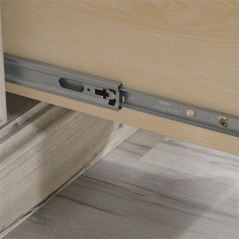 Sauder Palladia Engineered Wood Computer Desk With Hutch In Split Oak 9 Sauder Palladia Engineered Wood Computer Desk With Hutch In Split Oak - Image 7