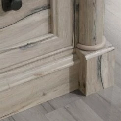 Sauder Palladia Engineered Wood Computer Desk With Hutch In Split Oak 29 Sauder Palladia Engineered Wood Computer Desk With Hutch In Split Oak -CYMAX Sales 1953060 15 L