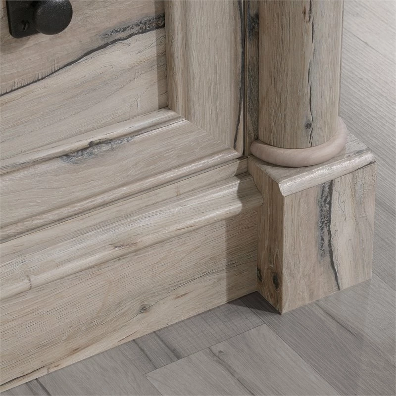 Sauder Palladia Engineered Wood Computer Desk With Hutch In Split Oak 10 Sauder Palladia Engineered Wood Computer Desk With Hutch In Split Oak - Image 8