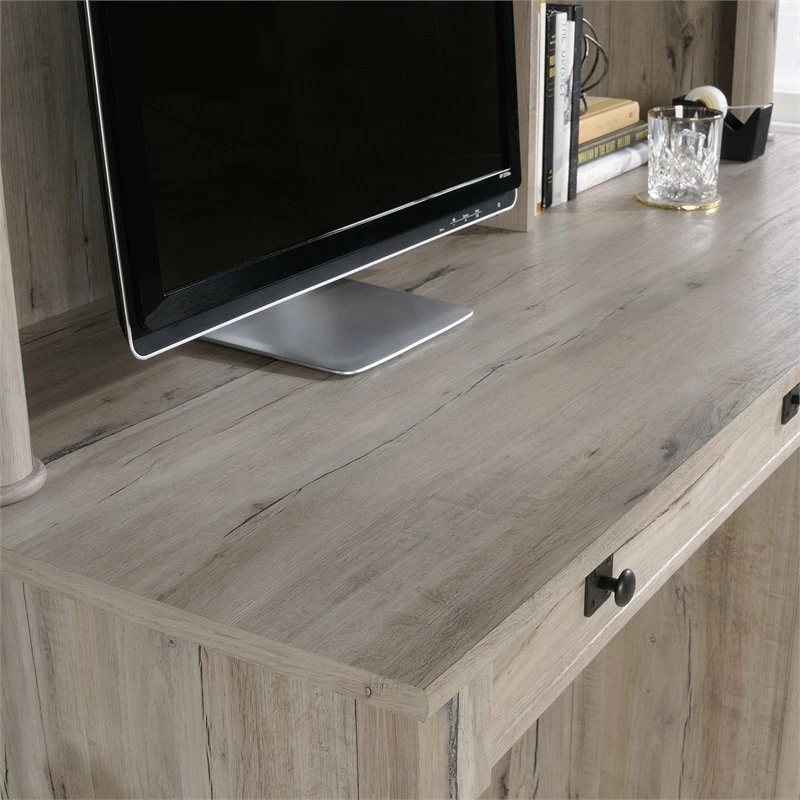 Sauder Palladia Engineered Wood Computer Desk With Hutch In Split Oak 19 Sauder Palladia Engineered Wood Computer Desk With Hutch In Split Oak - Image 17