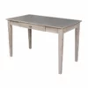 International Concepts 1 Drawer Writing Desk In Espresso