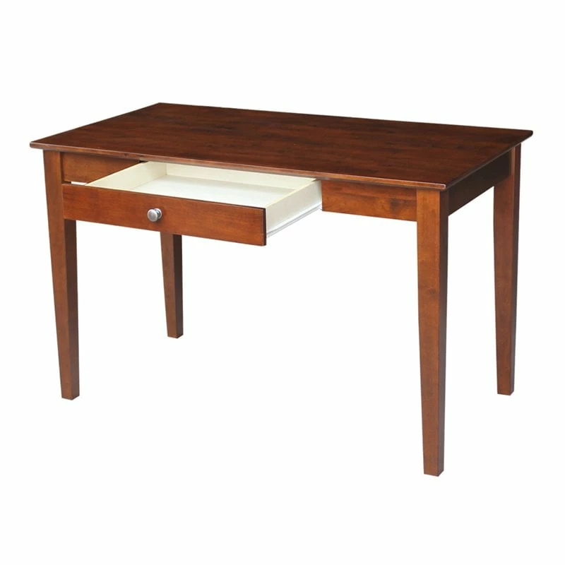 International Concepts 1 Drawer Writing Desk In Espresso 14 International Concepts 1 Drawer Writing Desk In Espresso - Image 12