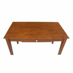 International Concepts 1 Drawer Writing Desk In Espresso 34 International Concepts 1 Drawer Writing Desk In Espresso -CYMAX Sales 1955350 2 L 1