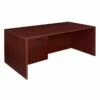 Regency Legacy 71" Single Pedestal Desk- Mahogany -CYMAX Sales 1956583 L