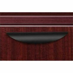 Legacy 71" Bow Front Double Full Pedestal U-Desk- Mahogany 8 Legacy 71" Bow Front Double Full Pedestal U-Desk- Mahogany -CYMAX Sales 1956604 2 L