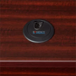 Regency Legacy Reception Desk Return Shell- Mahogany 7 Regency Legacy Reception Desk Return Shell- Mahogany -CYMAX Sales 1956663 2 L