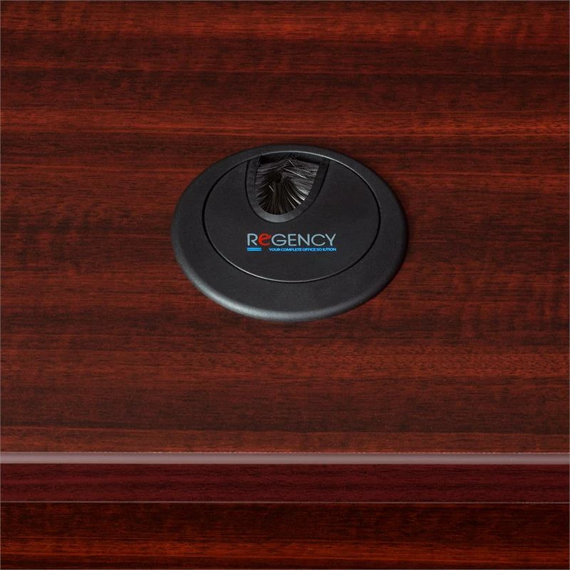 Regency Legacy Reception Desk Return Shell- Mahogany 5 Regency Legacy Reception Desk Return Shell- Mahogany - Image 3