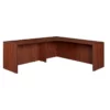 Legacy 71" Left Corner Credenza Shell With 47" Return Shell- Cherry -CYMAX Sales 1956741 L