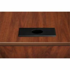 Legacy 60" Single Full Pedestal L-Desk With 47" Return- Cherry -CYMAX Sales 1956753 2 L