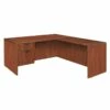 Regency Legacy 60" Single Pedestal L-Desk With 47" Return- Cherry 1 Regency Legacy 60" Single Pedestal L-Desk With 47" Return- Cherry -CYMAX Sales 1956767 L
