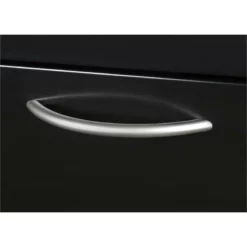 Structure 66" X 30" Double Metal Pedestal L-Desk With 42" Return- Cherry/Black -CYMAX Sales 1956977 4 L