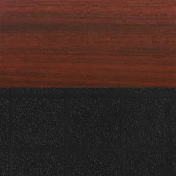 Regency Kee 66in. Adjustable Mobile Table-Brown & 2Andy 12-in Chairs-Black -CYMAX Sales 1962204 8 L