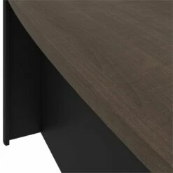Bestar Connexion Bowfront Writing Desk In Antigua And Black -CYMAX Sales 1962790 2 L