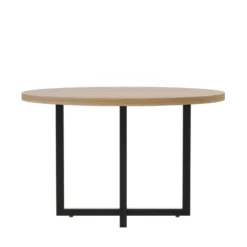 Safco Mirella 42" Round Conference Table In Sand Dune -CYMAX Sales 1965960 2 L