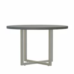 Mirella Conference Table (Table & Base) - 42" Stone Gray