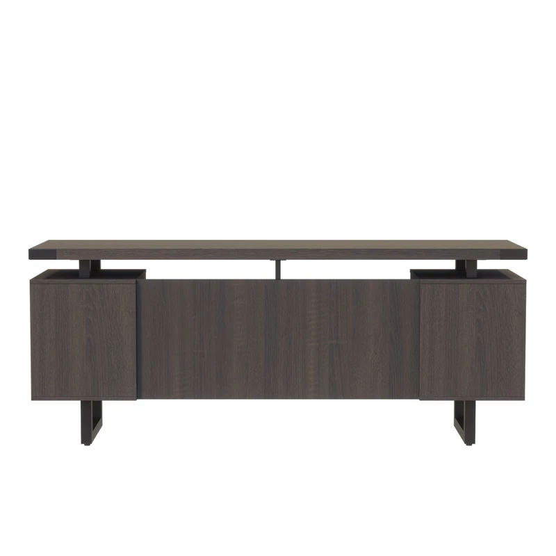 Safco Mirella Modern Wood Free Standing Credenza In Southern Tobacco 7 Safco Mirella Modern Wood Free Standing Credenza In Southern Tobacco - Image 5