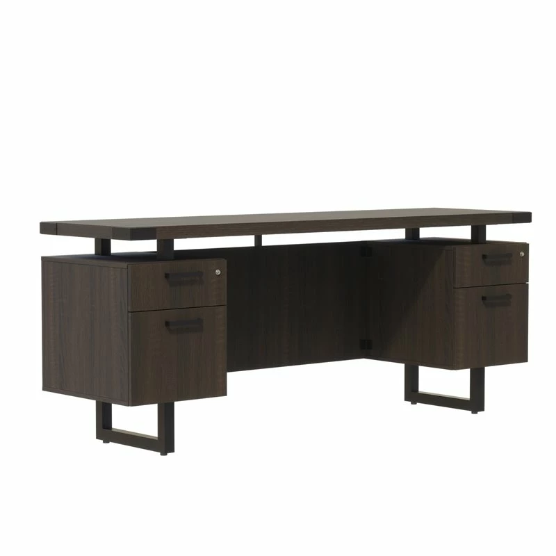 Safco Mirella Modern Wood Free Standing Credenza In Southern Tobacco 3 Safco Mirella Modern Wood Free Standing Credenza In Southern Tobacco