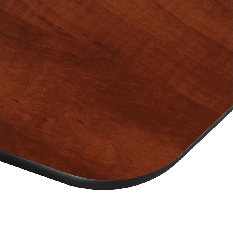 Ferris 26 In. X 24 In. Height Adjustable Student Desk With Book Storage- Cherry 15 Ferris 26 In. X 24 In. Height Adjustable Student Desk With Book Storage- Cherry - Image 13