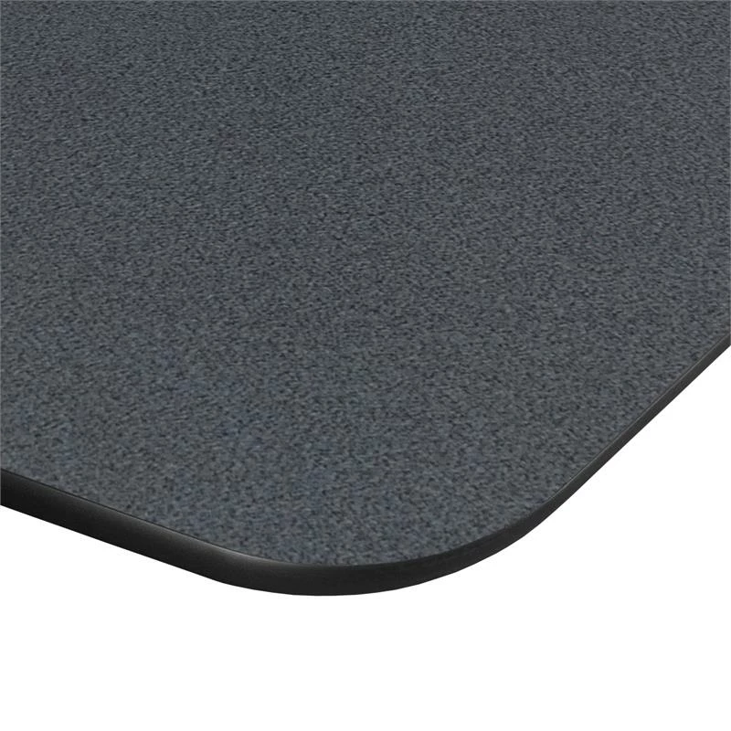 Ferris 26 In. X 24 In. Height Adjustable Student Desk With Book Storage- Grey 9 Ferris 26 In. X 24 In. Height Adjustable Student Desk With Book Storage- Grey - Image 7