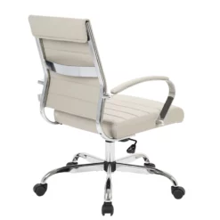 LeisureMod Benmar Modern Leatherette Executive Swivel Office Chair In Tan 34 LeisureMod Benmar Modern Leatherette Executive Swivel Office Chair In Tan -CYMAX Sales 1967105 11 L