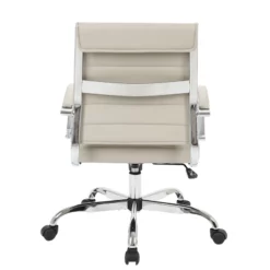 LeisureMod Benmar Modern Leatherette Executive Swivel Office Chair In Tan 35 LeisureMod Benmar Modern Leatherette Executive Swivel Office Chair In Tan -CYMAX Sales 1967105 12 L
