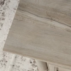 Sauder Palladia Engineered Wood Executive Desk In Vintage Oak Finish -CYMAX Sales 1967343 12 L