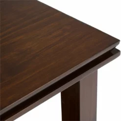 Simpli Home Artisan Solid Wood Transitional 50 " Desk In Russet Brown -CYMAX Sales 1968896 3 L