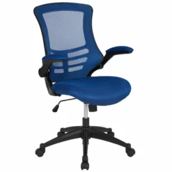 Flash Furniture Mid Back Mesh Office Swivel Chair In White -CYMAX Sales 1969639 L