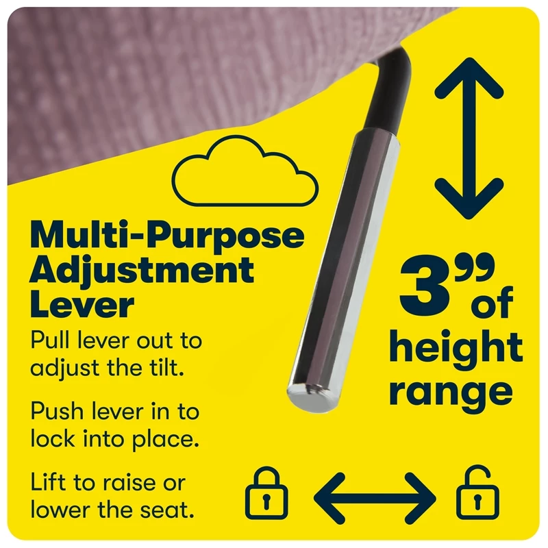 Serta Ashland Ergonomic Home Office Chair With Memory Foam Cushioning - White 4 Serta Ashland Ergonomic Home Office Chair With Memory Foam Cushioning - White - Image 2