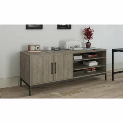 Ameriwood Parkside Credenza In Light Brown Oak 10 Ameriwood Parkside Credenza In Light Brown Oak -CYMAX Sales 1971440 3 L