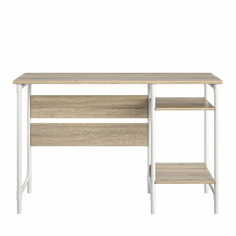 Ameriwood Home Carter Single Pedestal Desk In Rustic 4 Ameriwood Home Carter Single Pedestal Desk In Rustic - Image 2