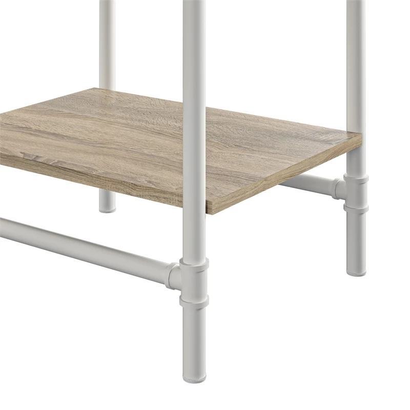 Ameriwood Home Carter Single Pedestal Desk In Rustic 7 Ameriwood Home Carter Single Pedestal Desk In Rustic - Image 5