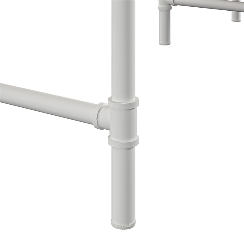 Ameriwood Home Carter Single Pedestal Desk In Rustic 8 Ameriwood Home Carter Single Pedestal Desk In Rustic - Image 6